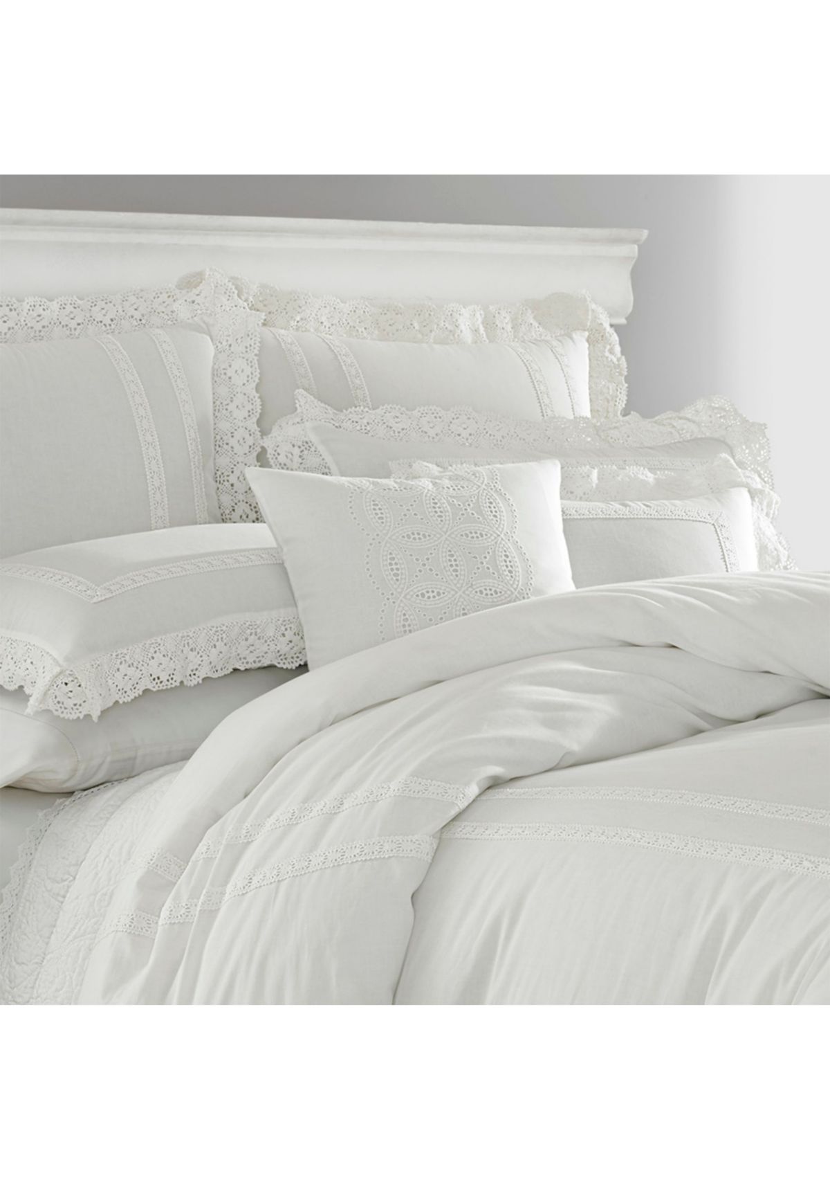 Annabella 2-Piece Solid Cotton Comforter Set