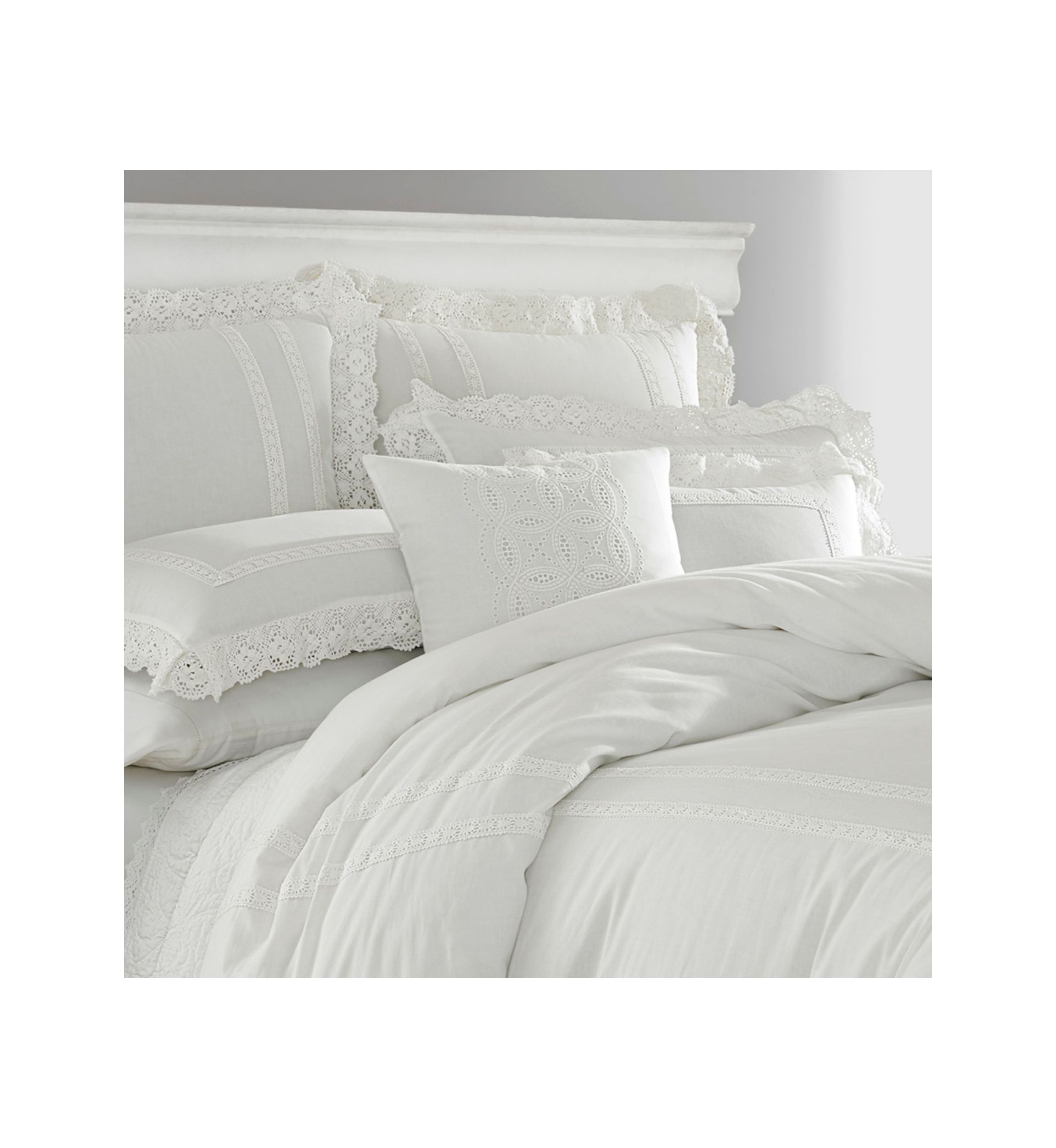 Annabella 3-Piece Solid Cotton Comforter Set