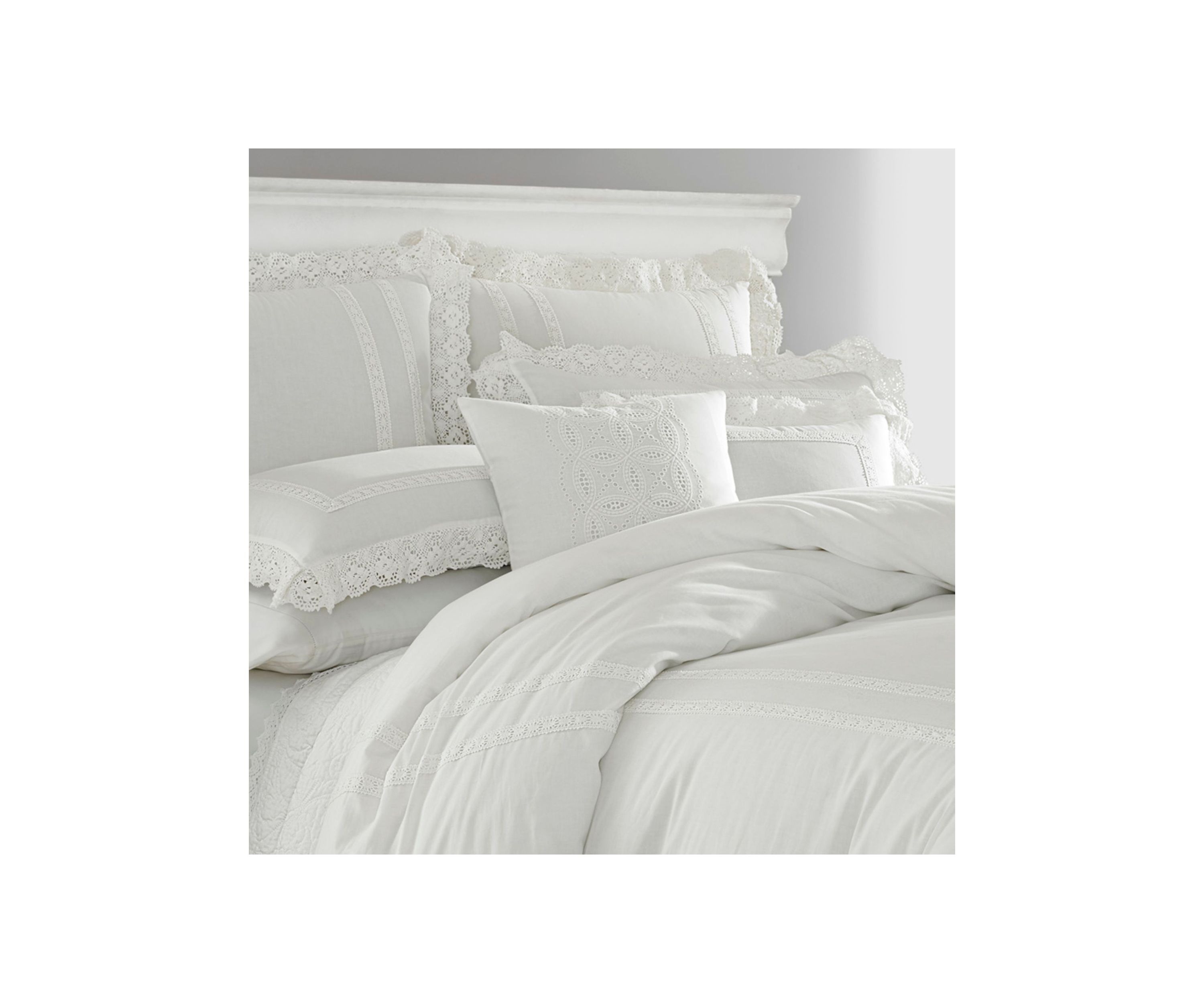 Annabella 2-Piece Solid Cotton Comforter Set