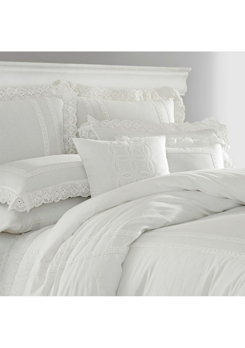 Annabella 2-Piece Solid Cotton Comforter Set