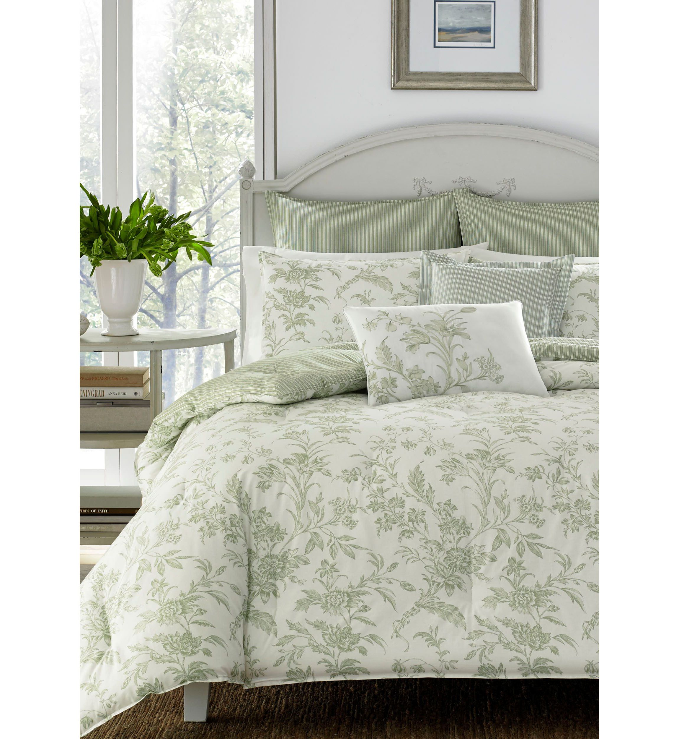 Natalie 7-Piece Floral Cotton Comforter Set