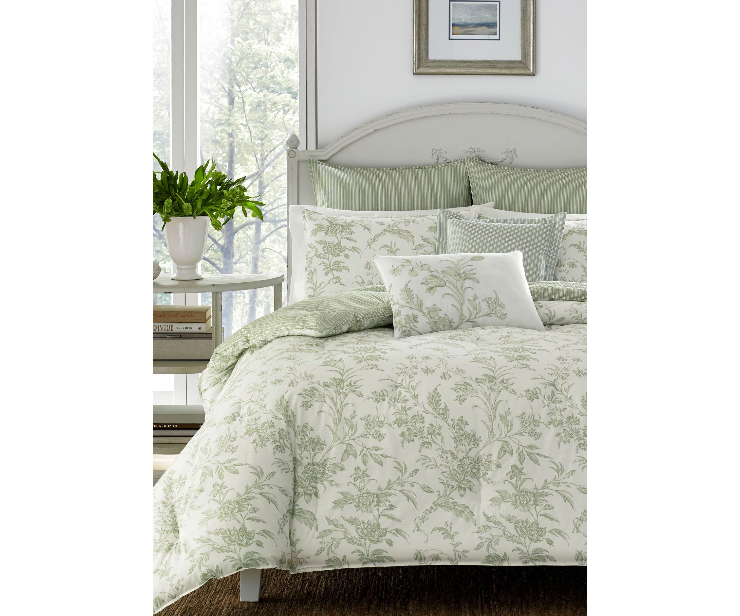 Natalie 5-Piece Floral Cotton Comforter Set