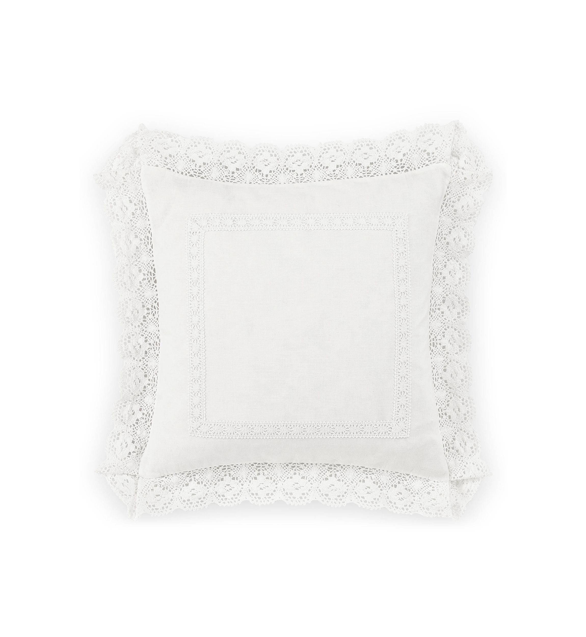 Annabella Solid Cotton Throw Pillow