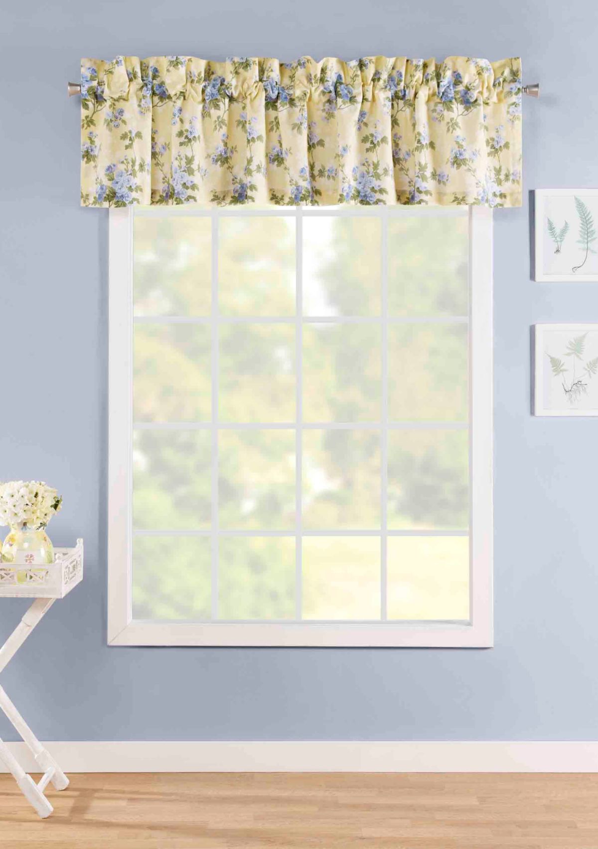 Cassidy Floral Cotton Tie Up Valance