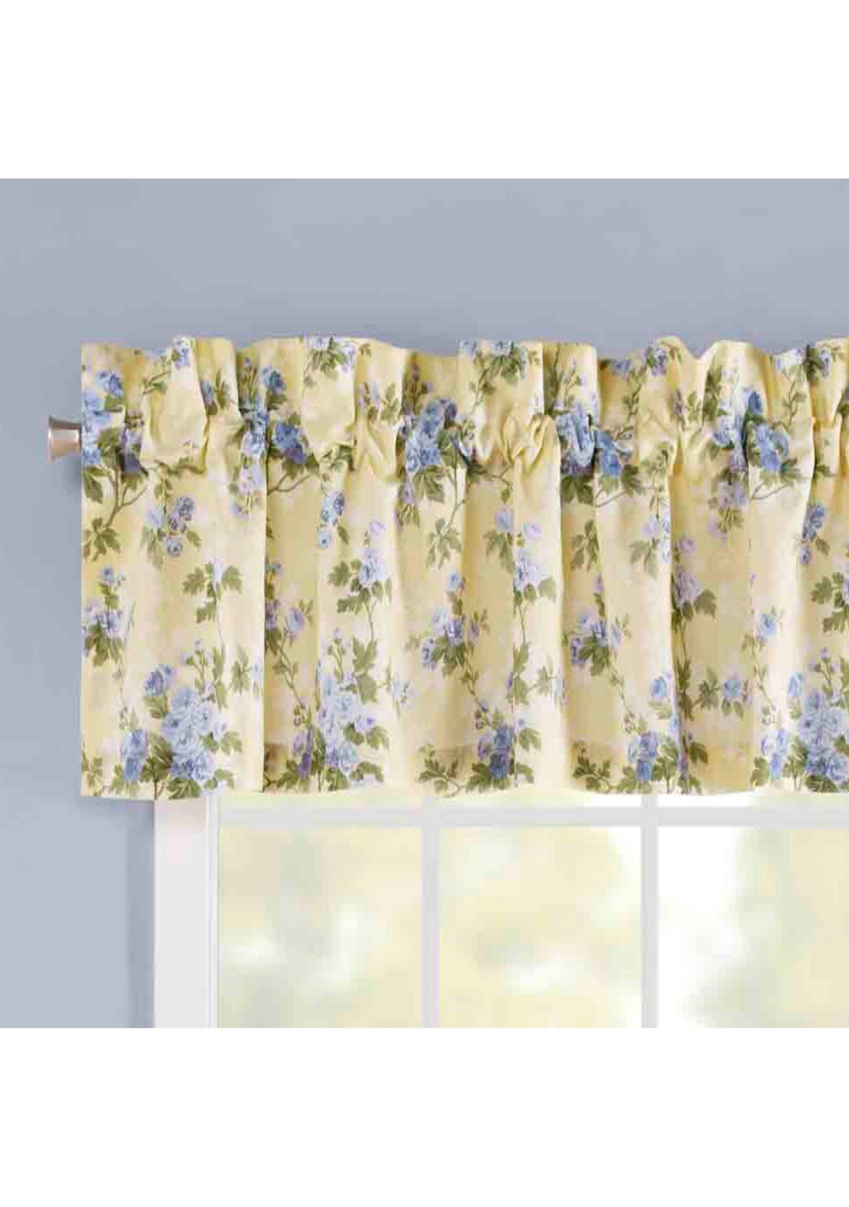 Cassidy Floral Cotton Tie Up Valance