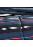 Talmage 3-Piece Striped Comforter Set
