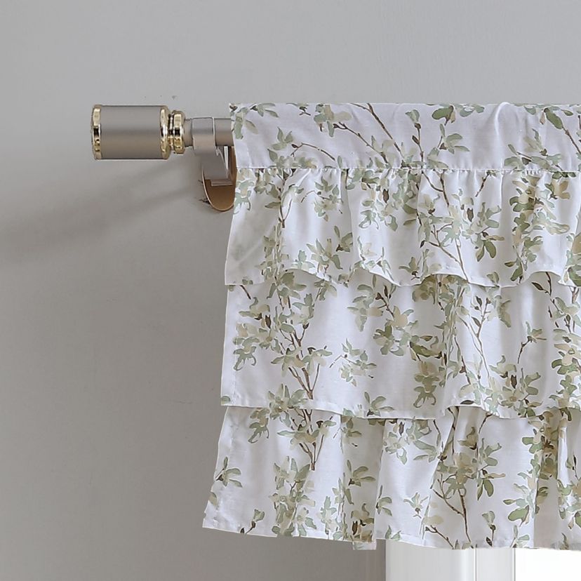 Lindy Floral Cotton Valance