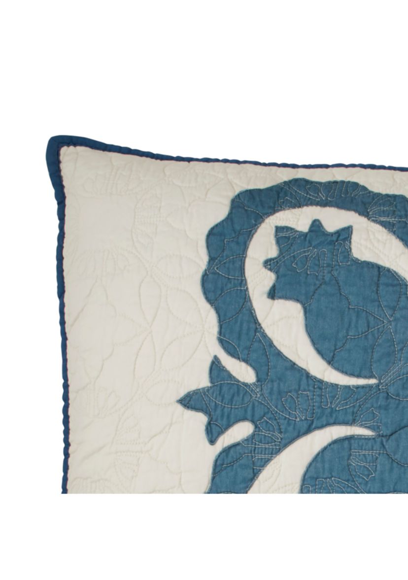 Aloha Pineapple 1-Piece Cotton Sham