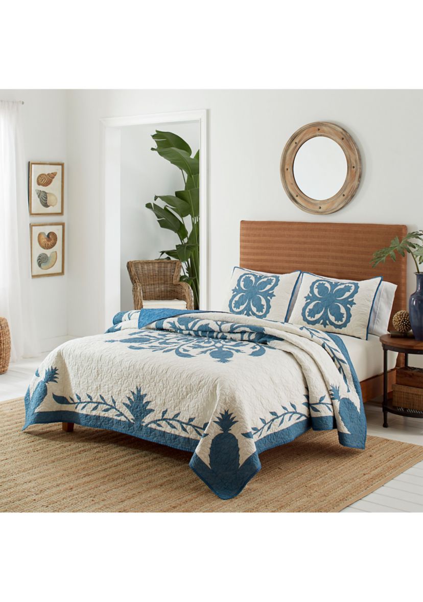 Aloha Pineapple 1-Piece Cotton Sham