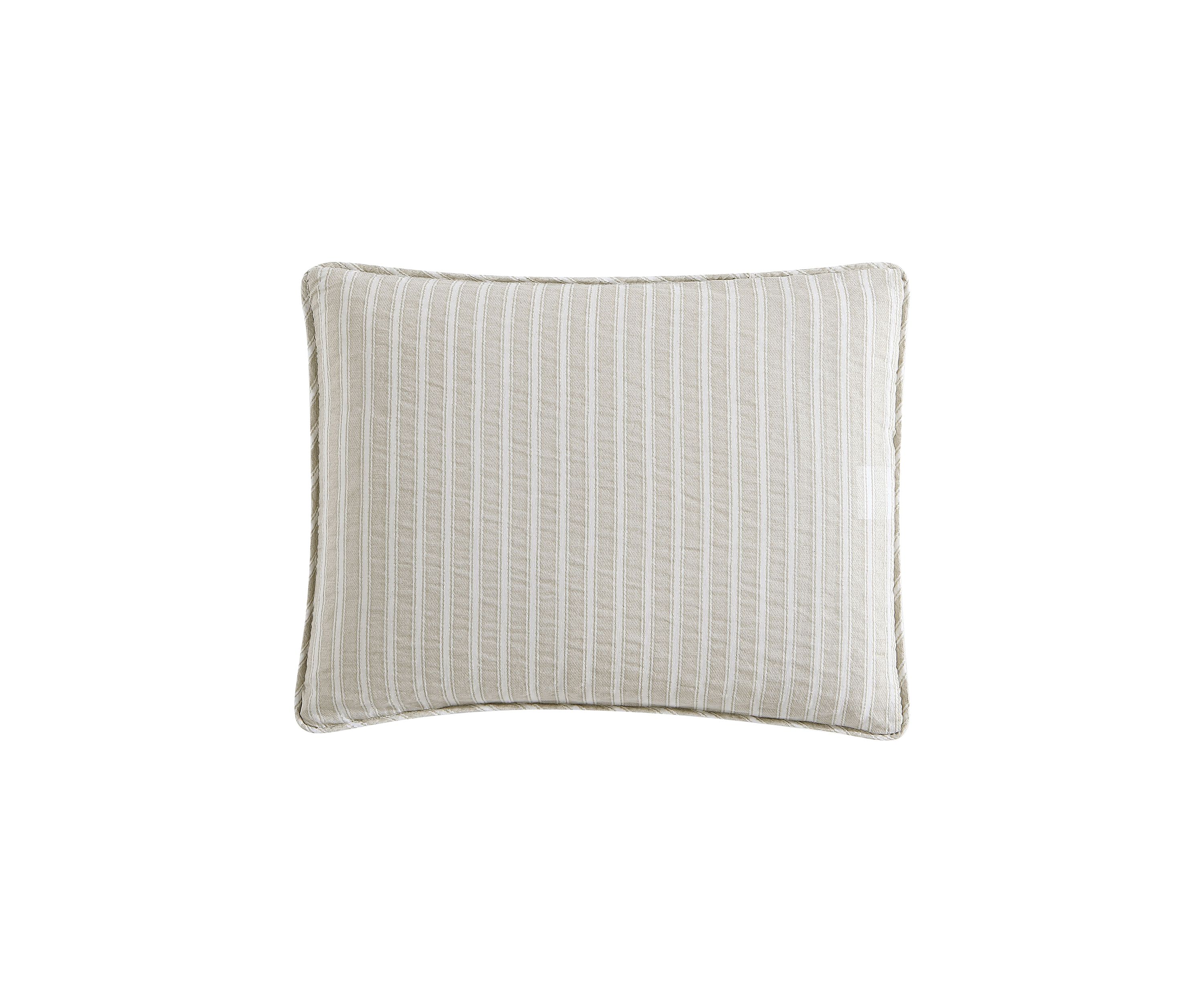 Willow Way Tic Stripe 4-Piece Cotton Daybed Set