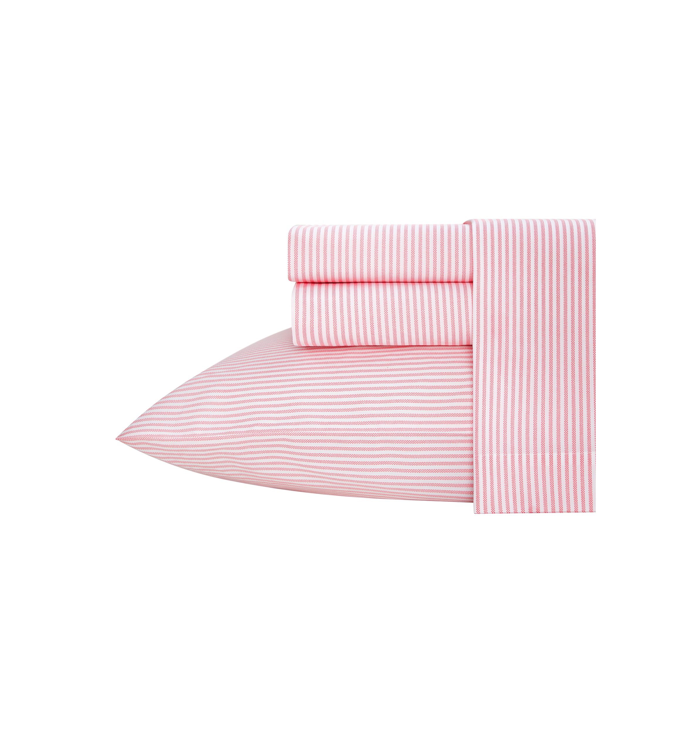 Oxford Stripe 3-Piece Cotton Sheet Set