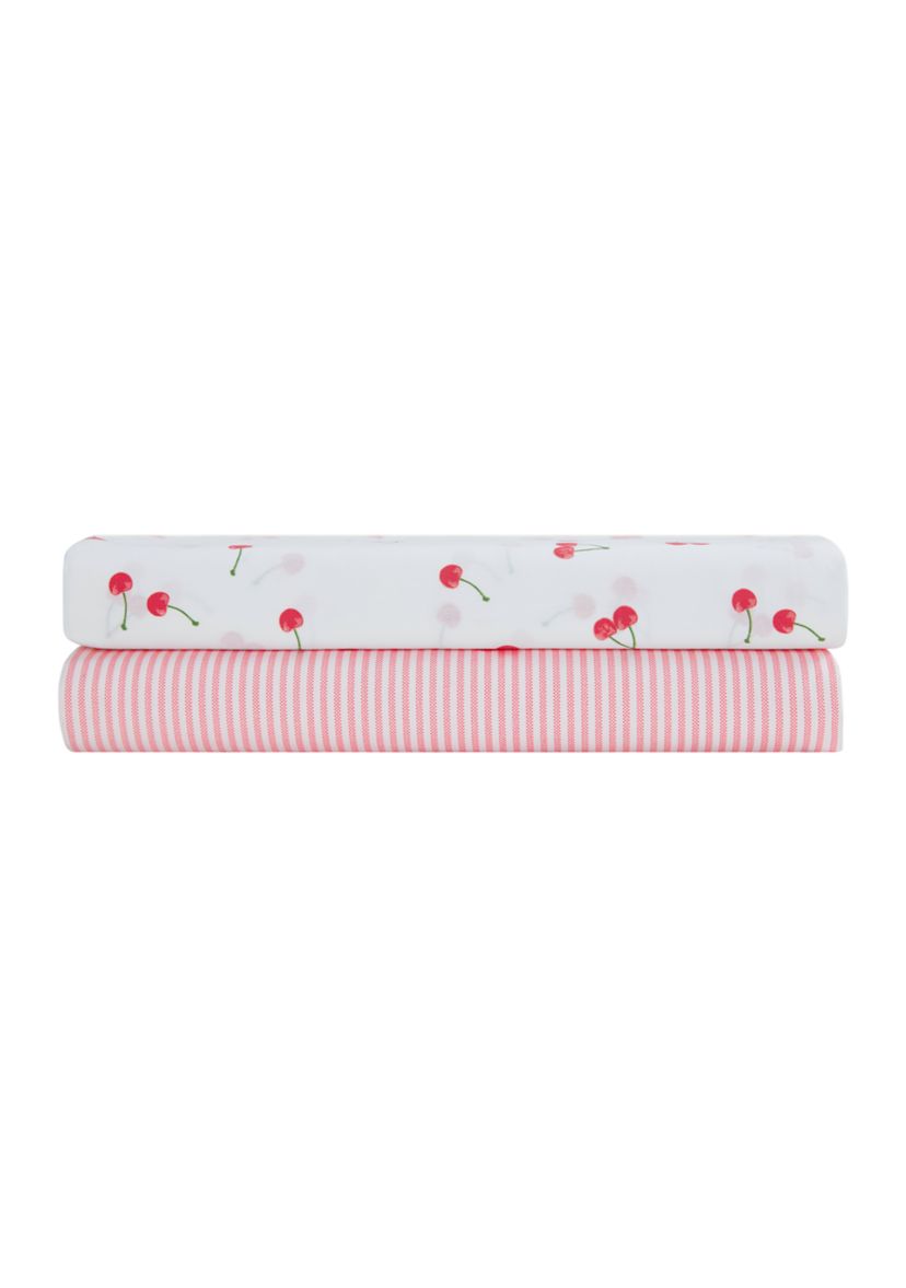 Oxford Stripe 3-Piece Cotton Sheet Set
