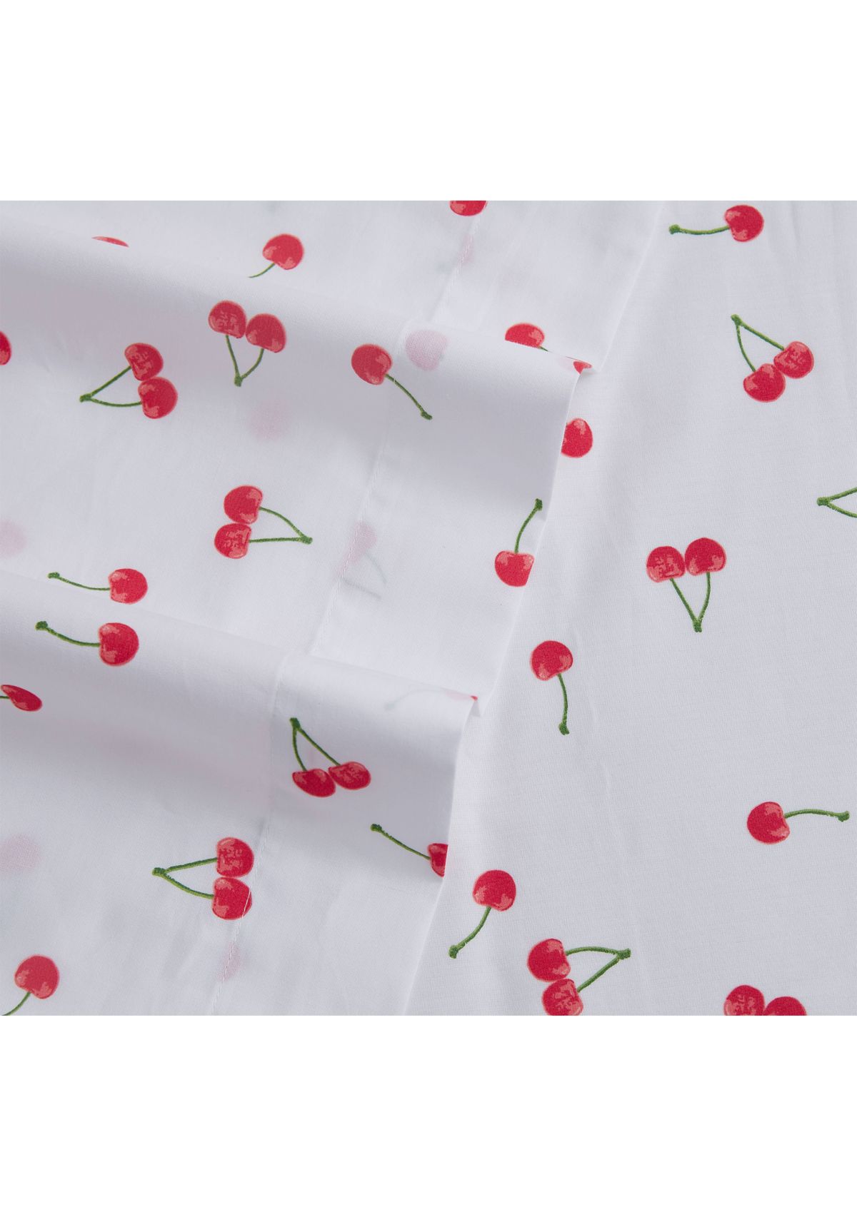 Cherries 3-Piece Cotton Sheet Set