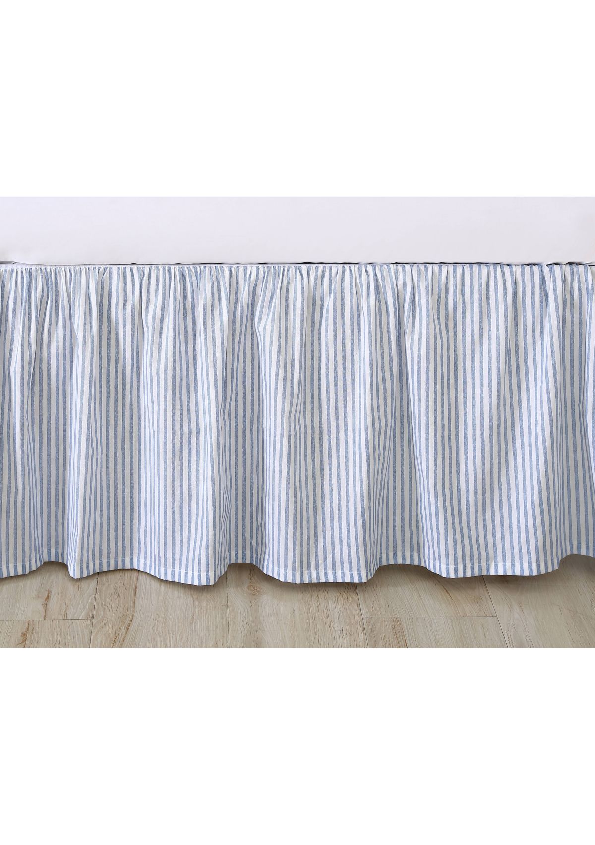 Classics Tic Stripe 1-Piece Cotton Bedskirt