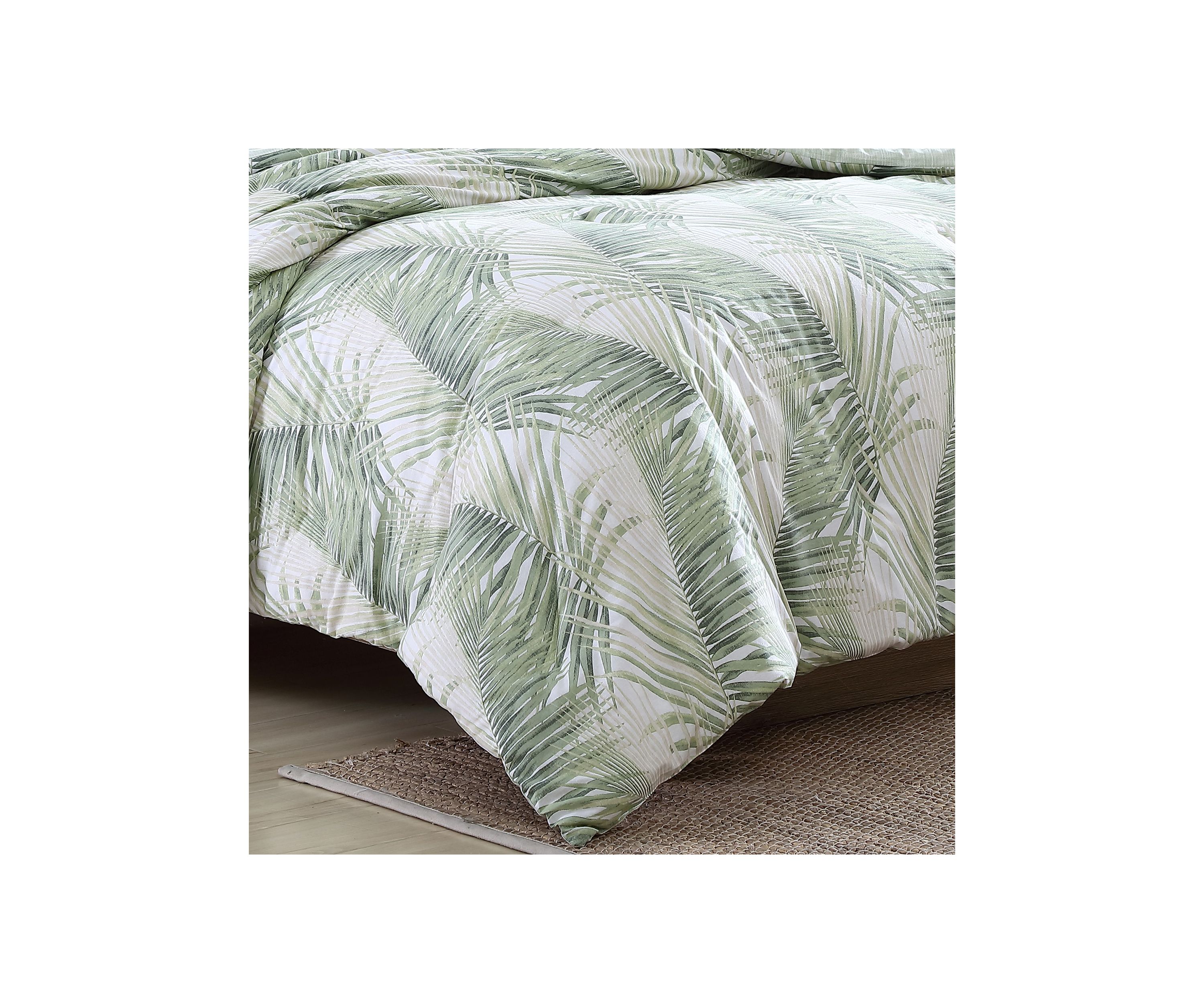 Kauai 5-Piece Botanical Cotton Bonus Comforter Set