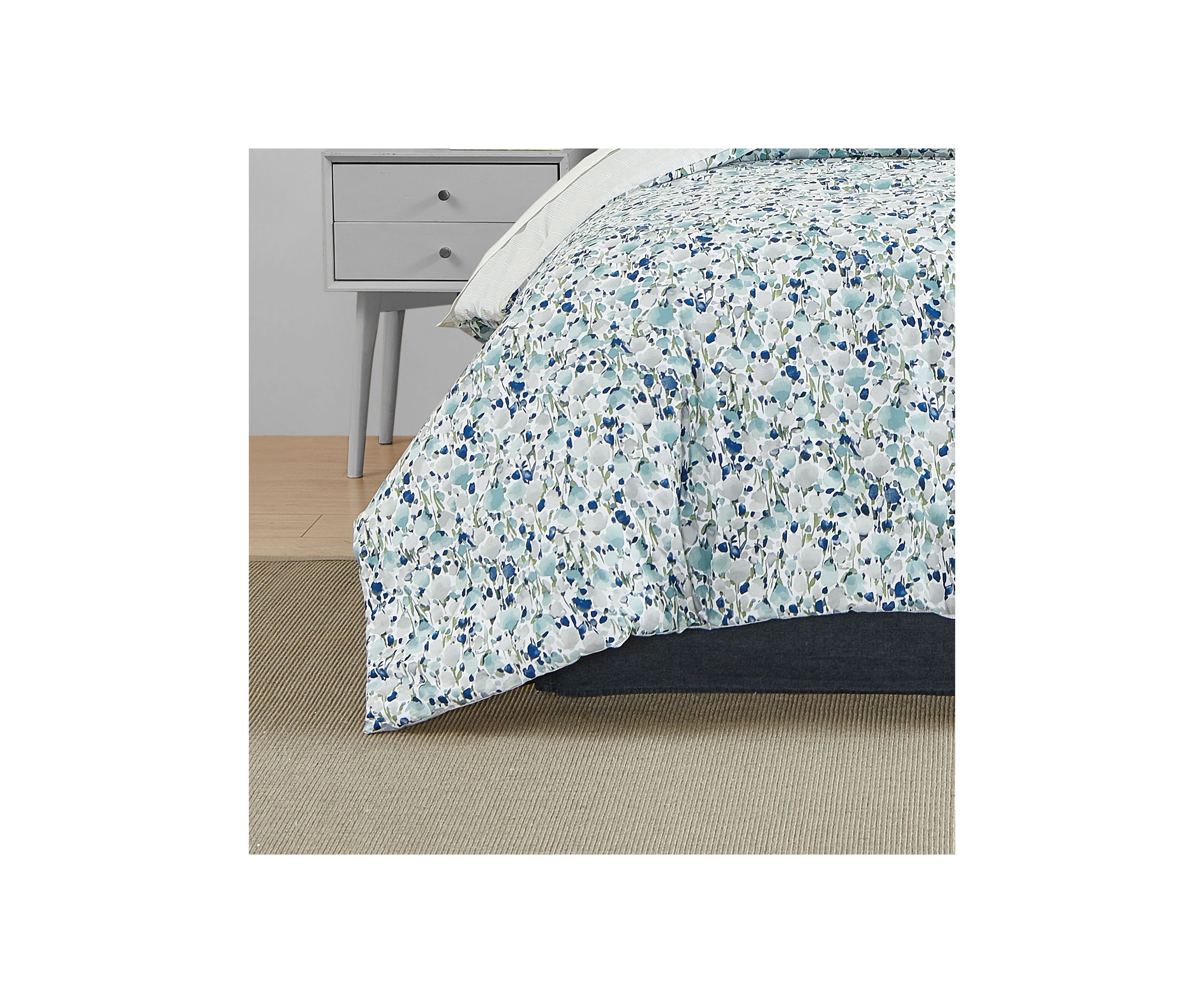 Olivia 3-Piece Cotton Duvet Cover Set