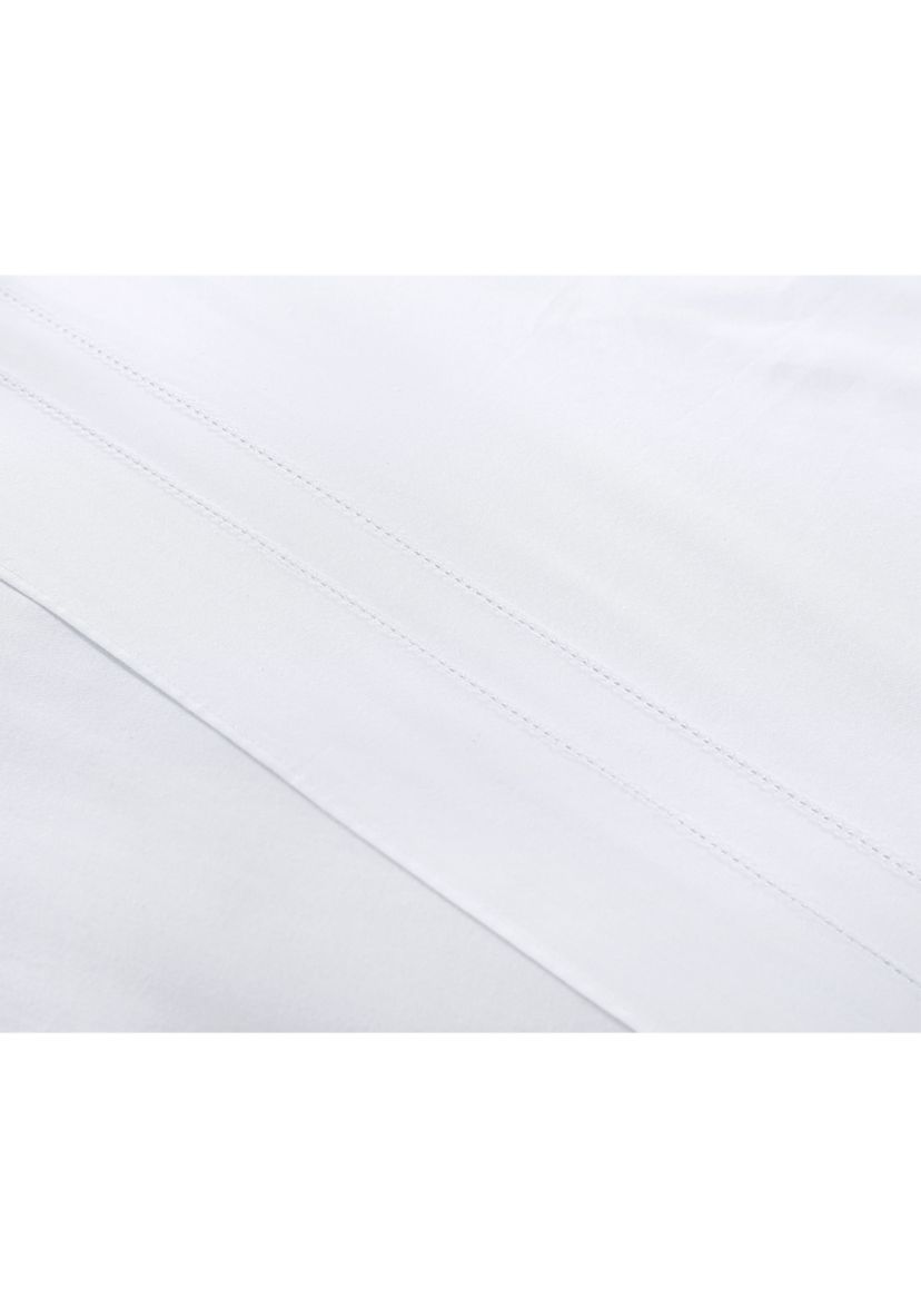 Solid Pleated 1-Piece Sateen Cotton Bedskirt