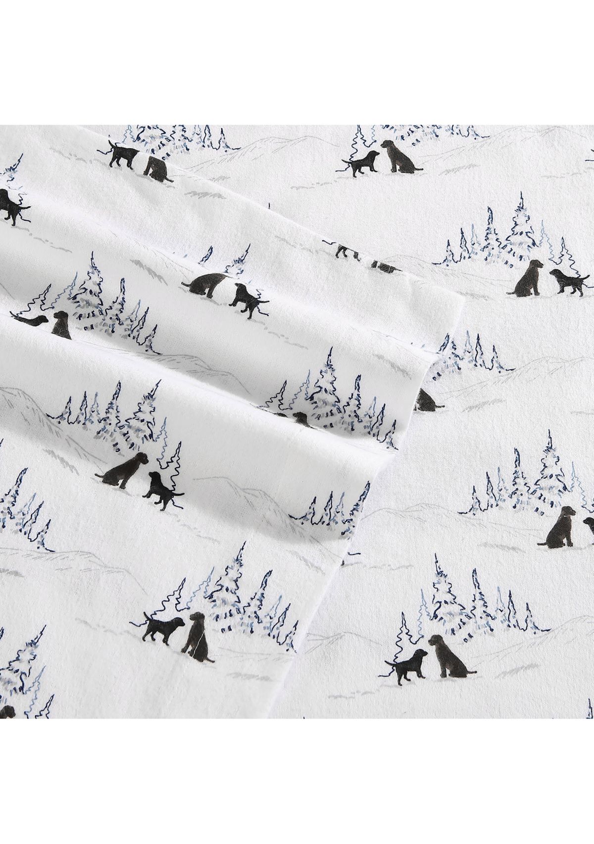 Dog Friends 4-Piece Cotton Sheet Set
