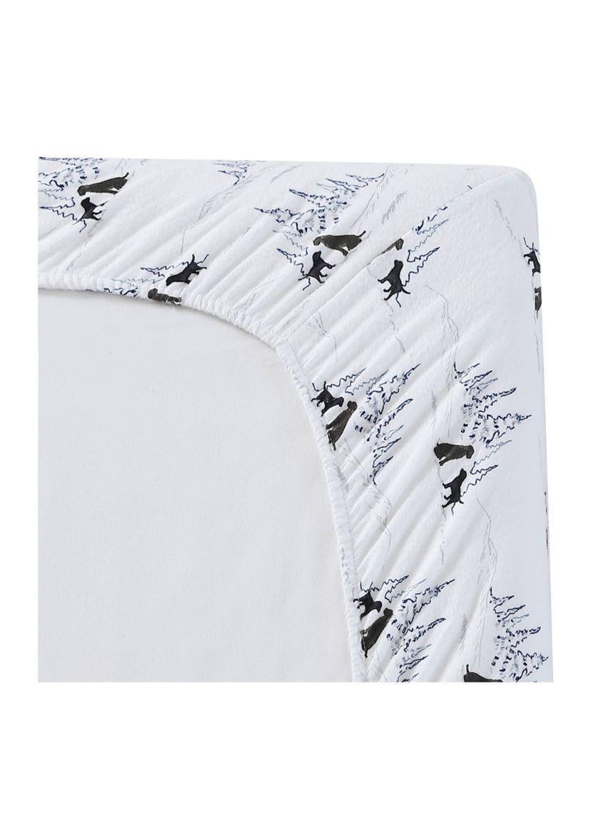 Dog Friends 4-Piece Cotton Sheet Set