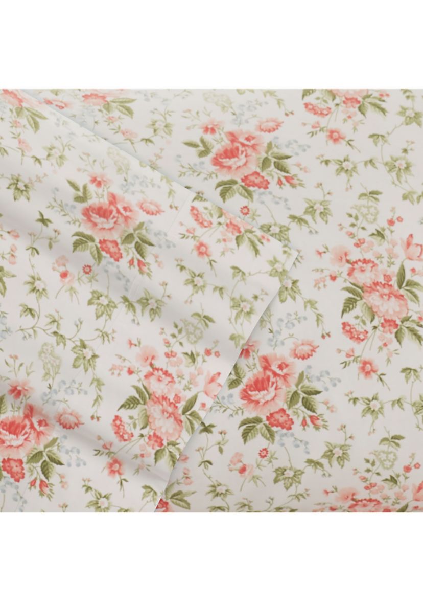 Marissa 6-Piece Floral Cotton Sheet Set