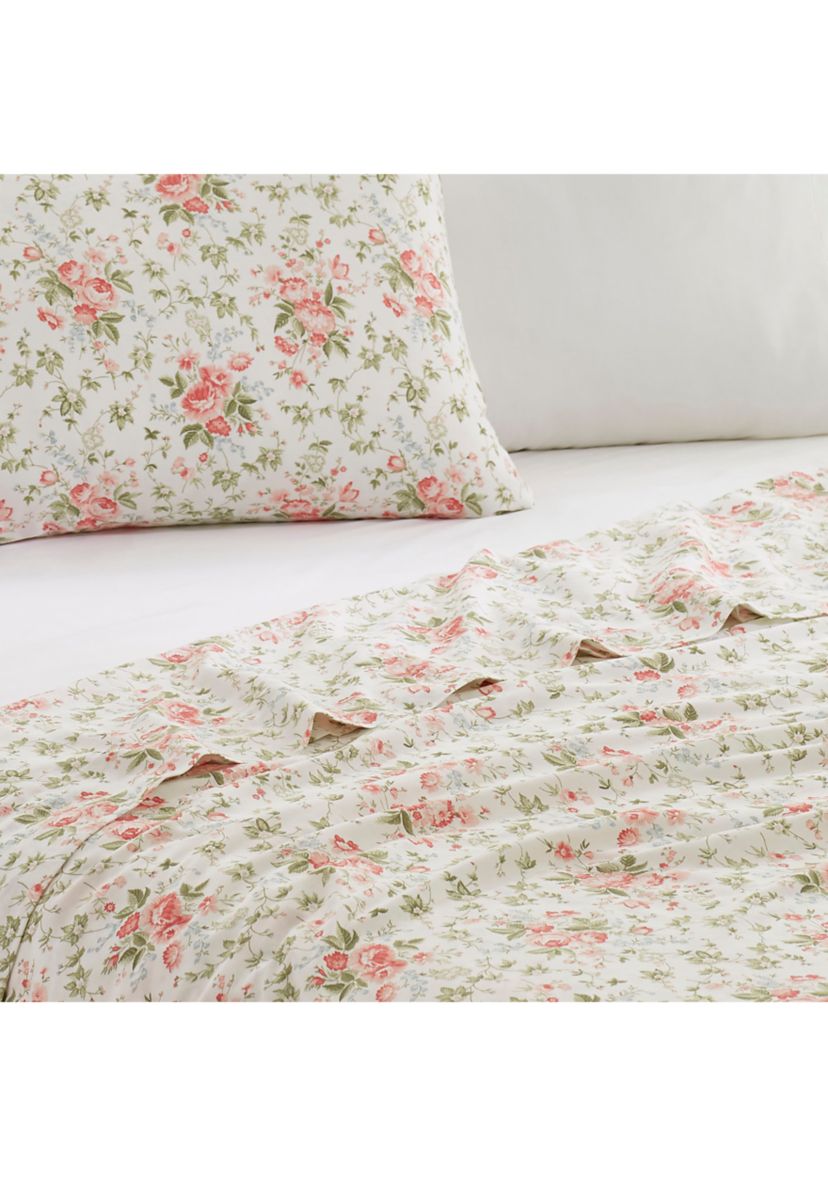 Marissa 6-Piece Floral Cotton Sheet Set