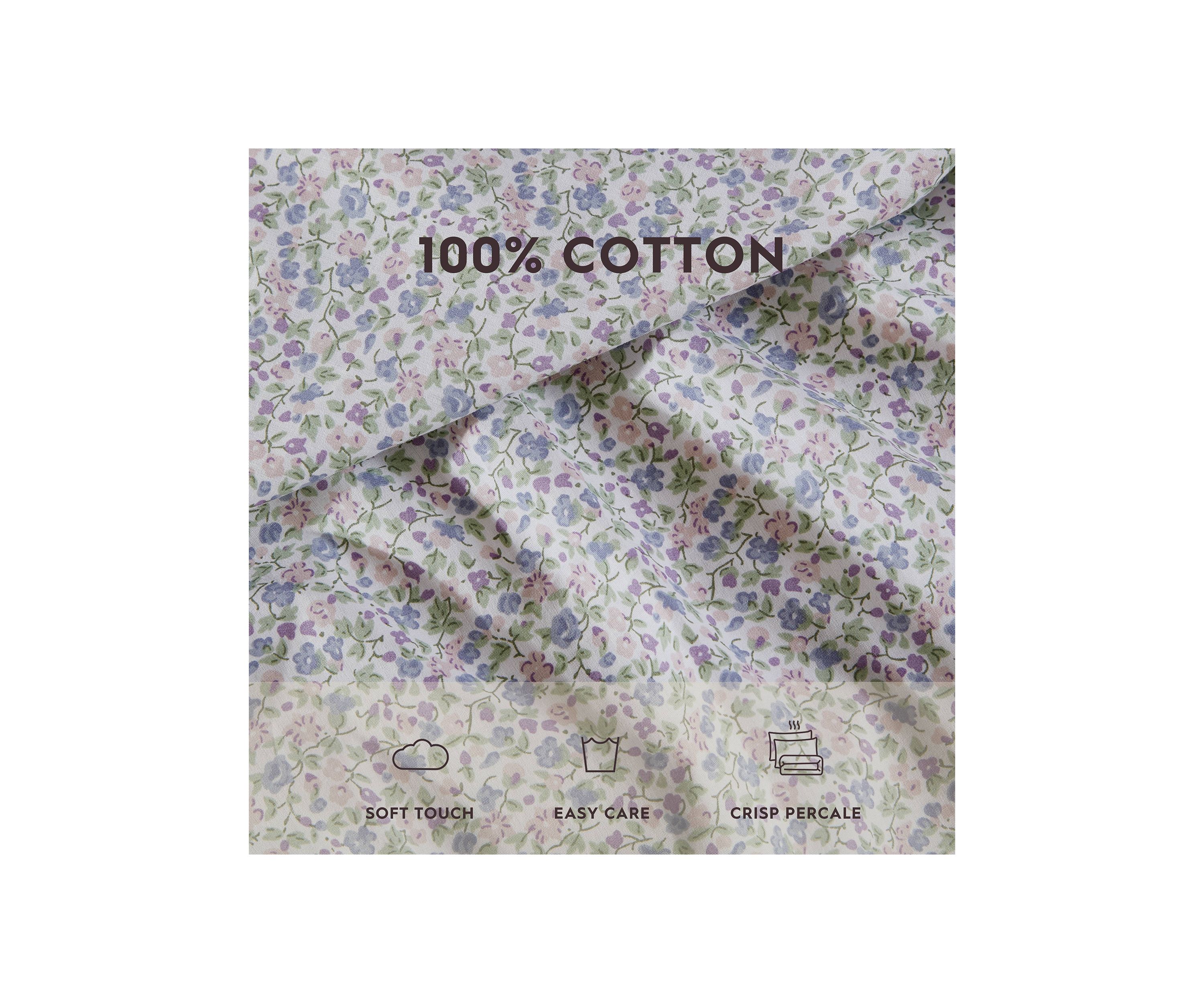 Emogene 4-Piece Cotton Sheet Set