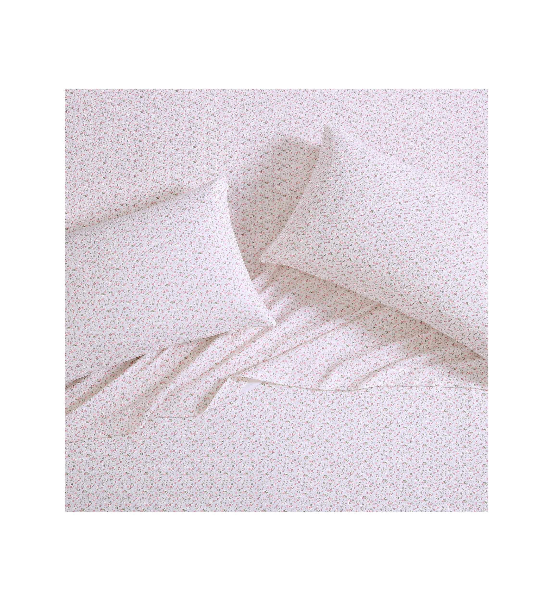 Evie 4-Piece Cotton Flannel Sheet Set