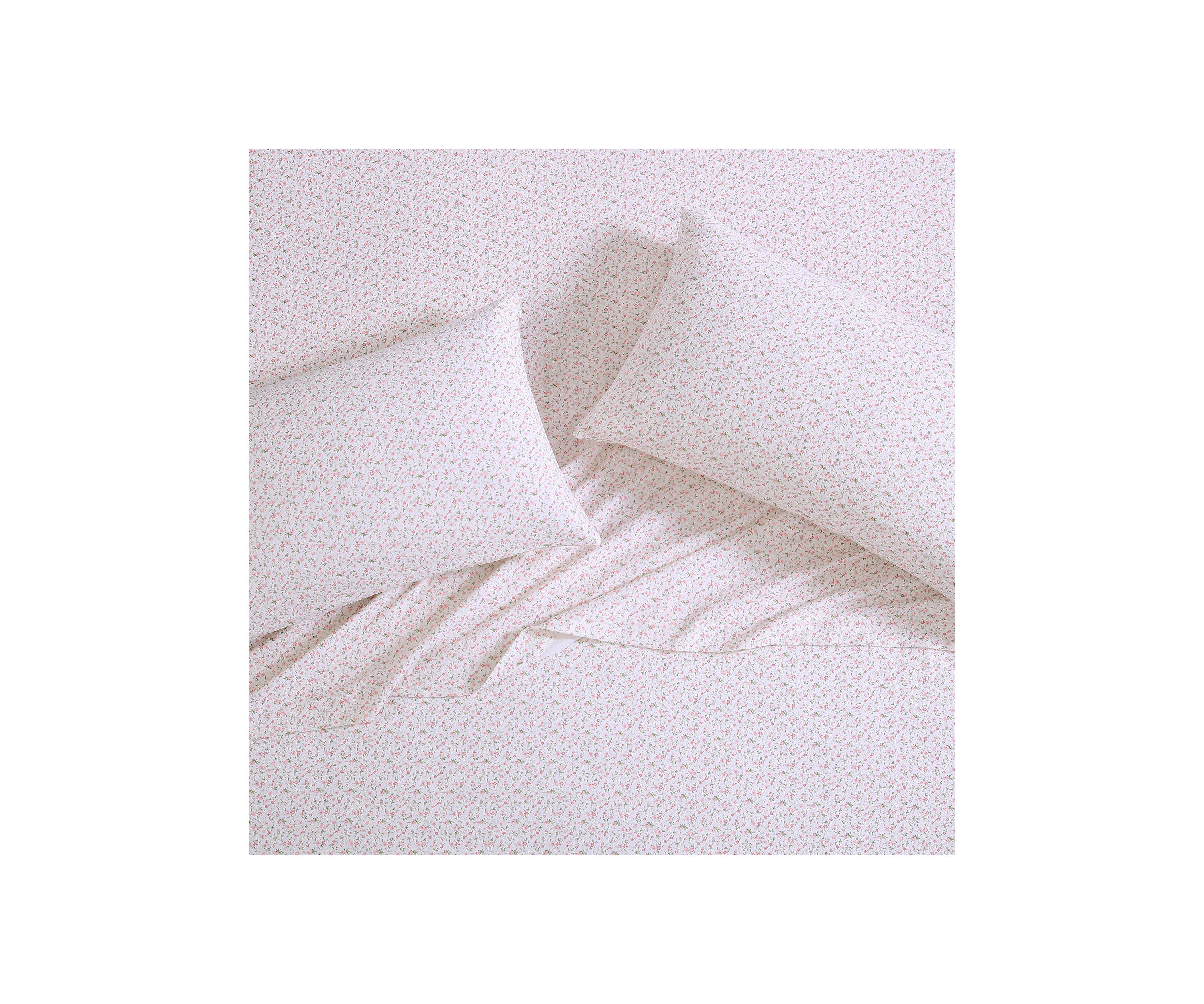 Evie 4-Piece Cotton Flannel Sheet Set
