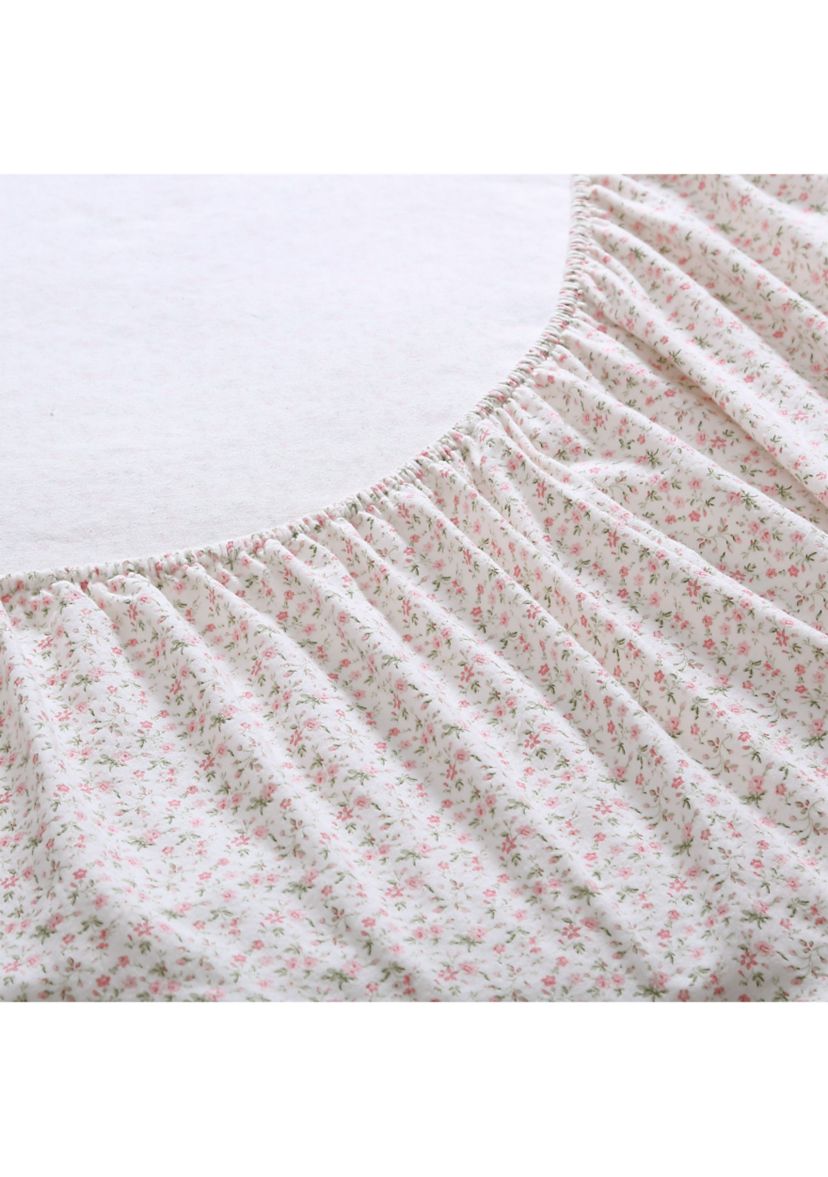 Evie 4-Piece Cotton Flannel Sheet Set