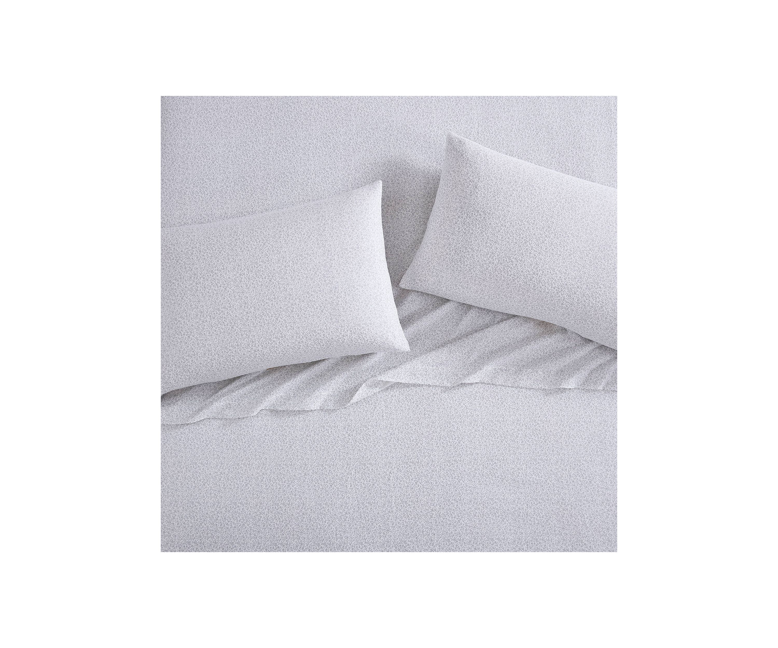 Chelsie Vine 4-Piece Cotton Flannel Sheet Set