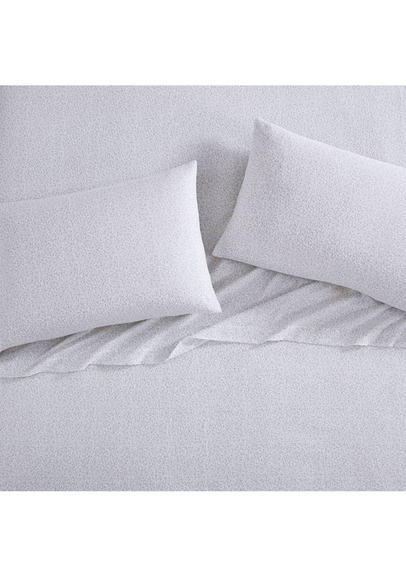 Chelsie Vine 4-Piece Cotton Flannel Sheet Set