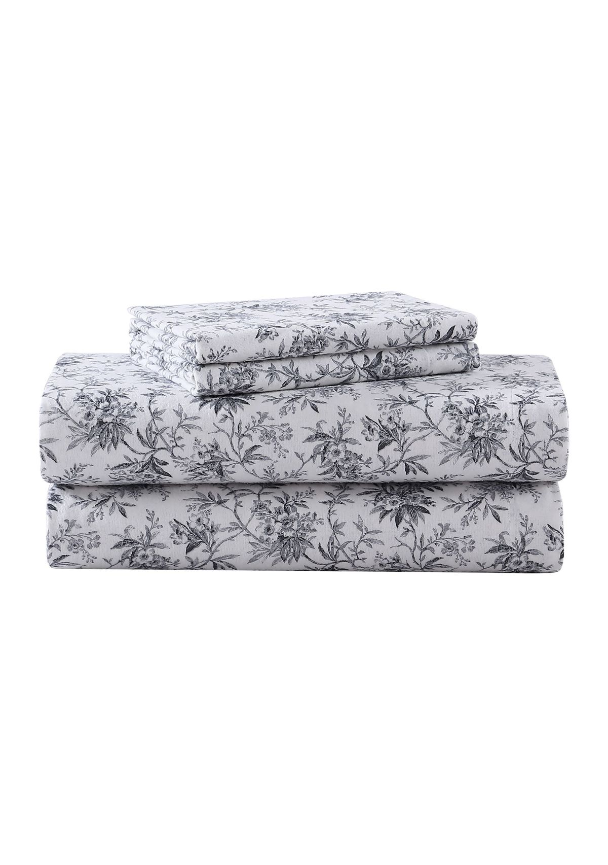 Faye Toile 4-Piece Cotton Flannel Sheet Set