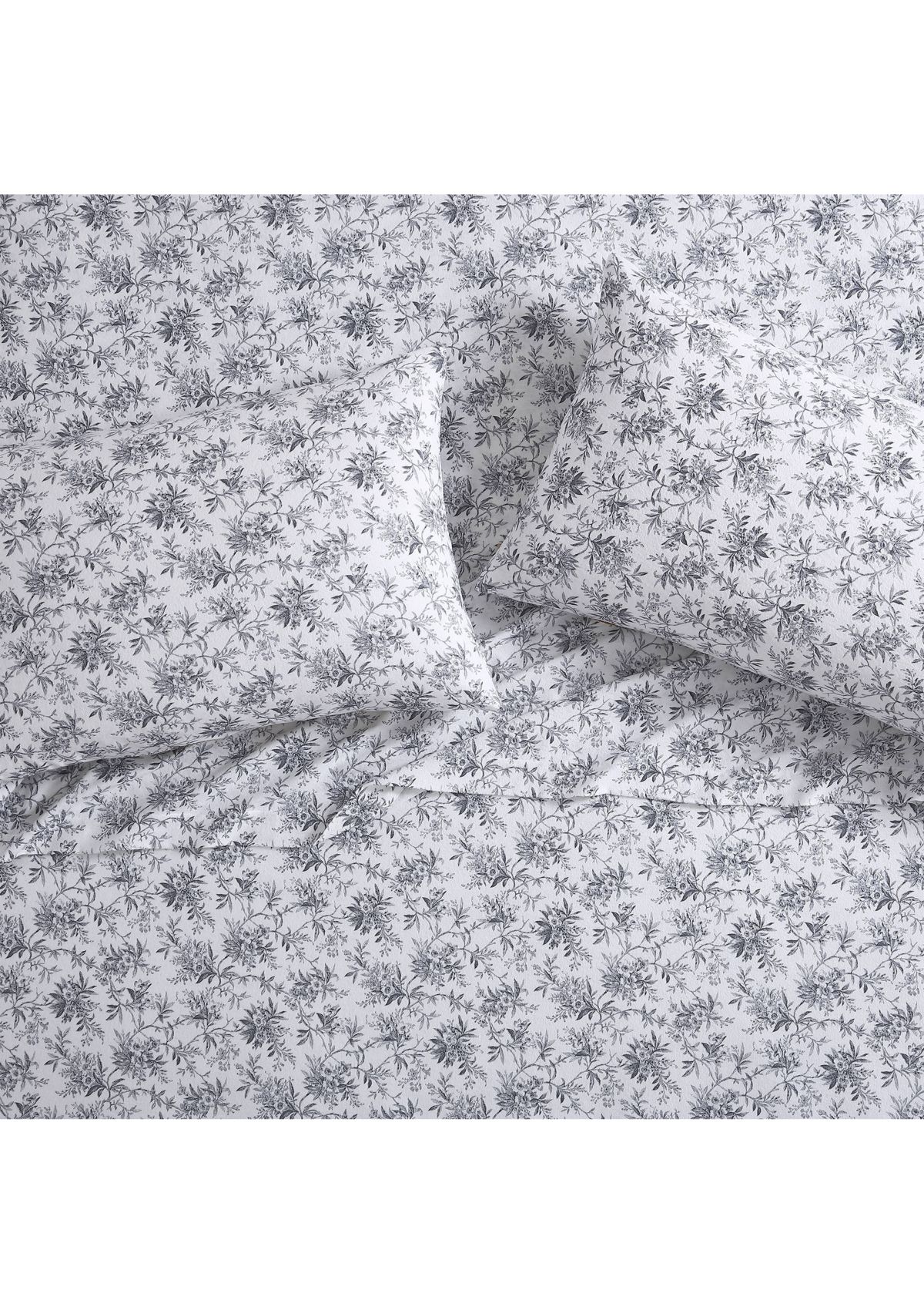 Faye Toile 4-Piece Cotton Flannel Sheet Set