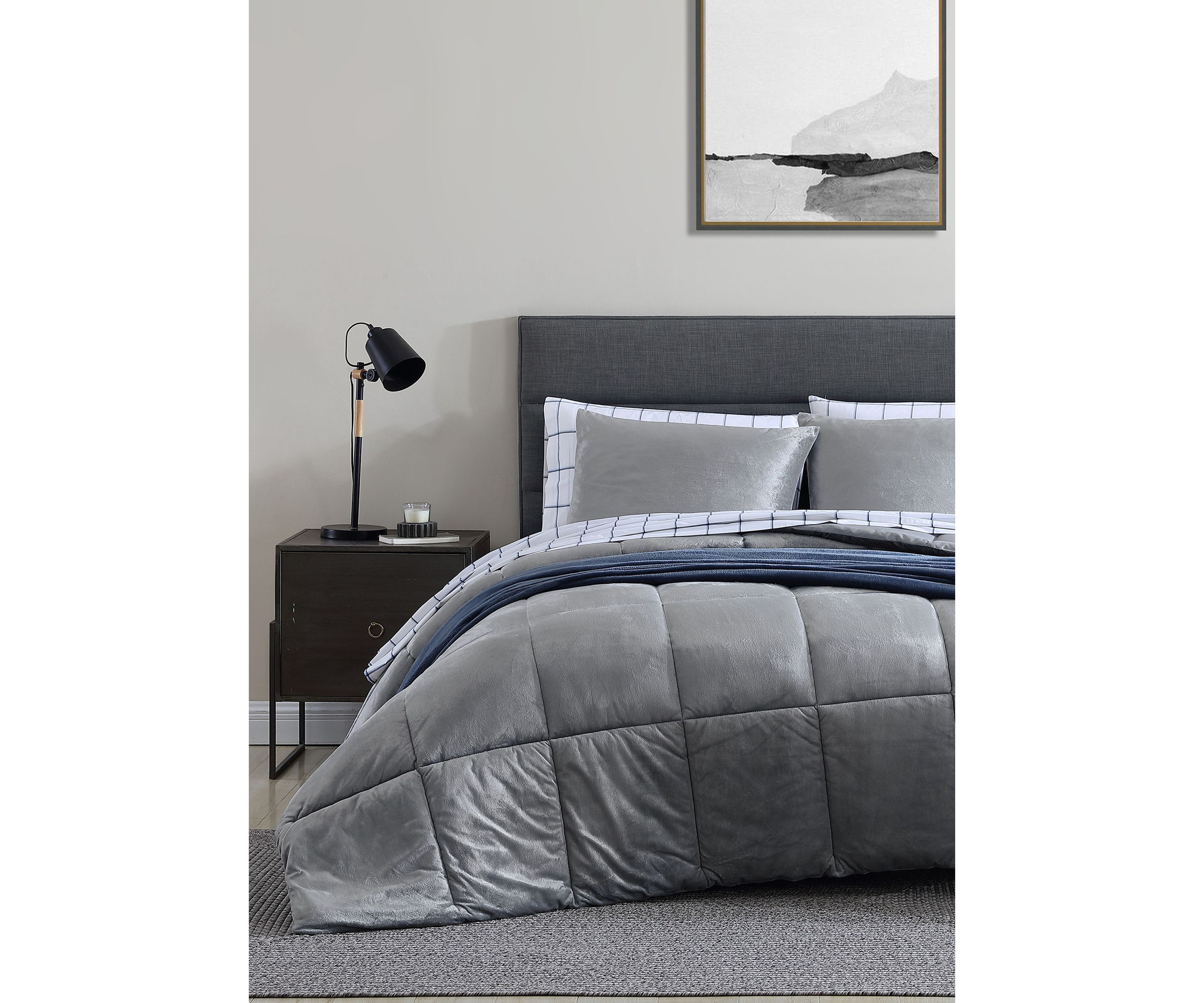 Bristol Micromink Microfiber Comforter-Sham Set