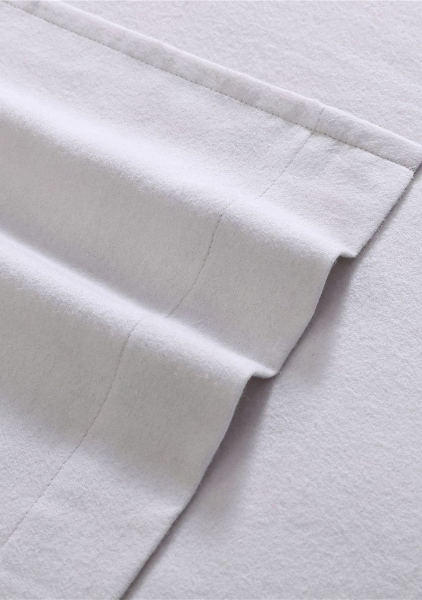 LA Solid 4-Piece Cotton Sheet Set