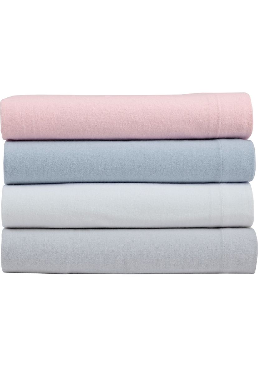 LA Solid 4-Piece Cotton Sheet Set