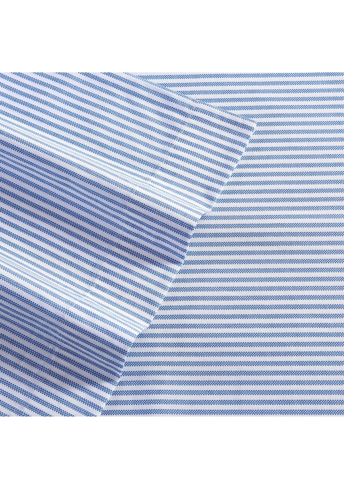 Oxford Stripe Cotton Fitted Sheet