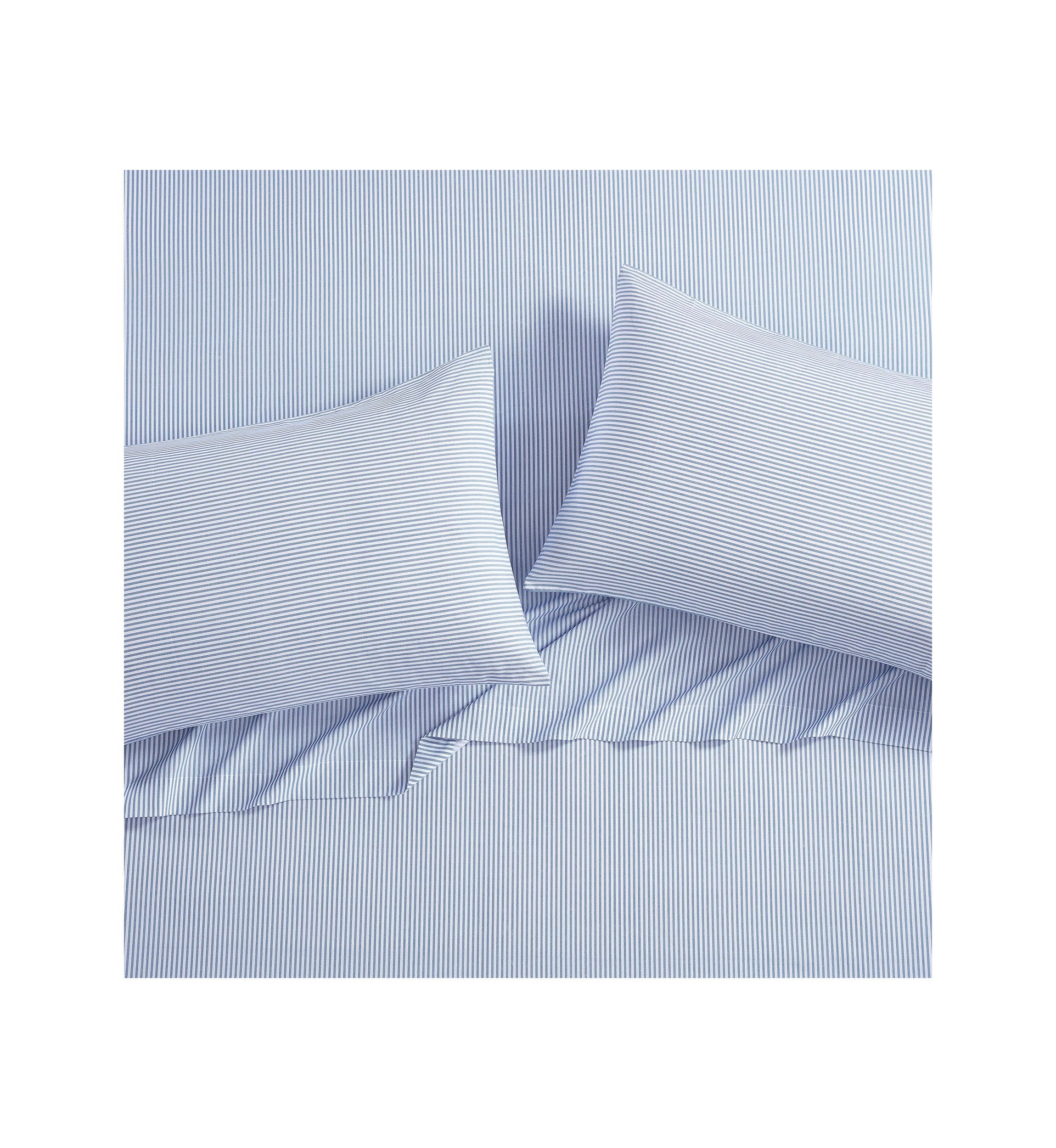 Oxford Stripe Cotton Fitted Sheet