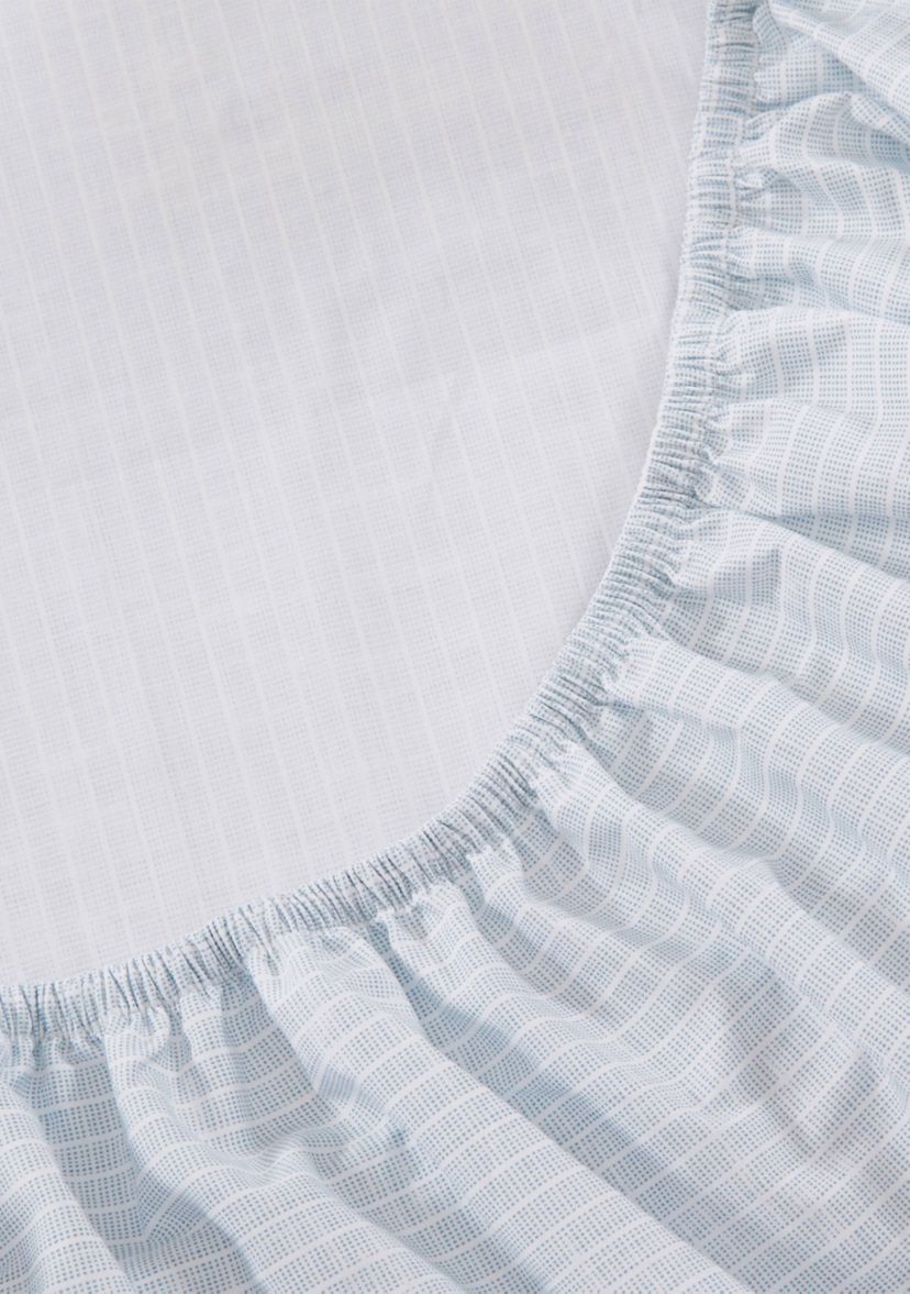 Ala Moana Stripe 4-Piece Percale Cotton Sheet Set