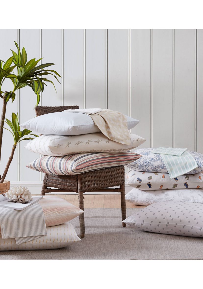Ala Moana Stripe 4-Piece Percale Cotton Sheet Set