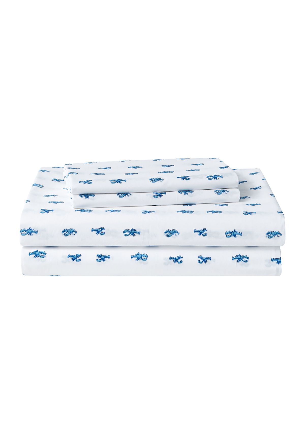 Cloyster 4-Piece Percale Cotton Sheet Set