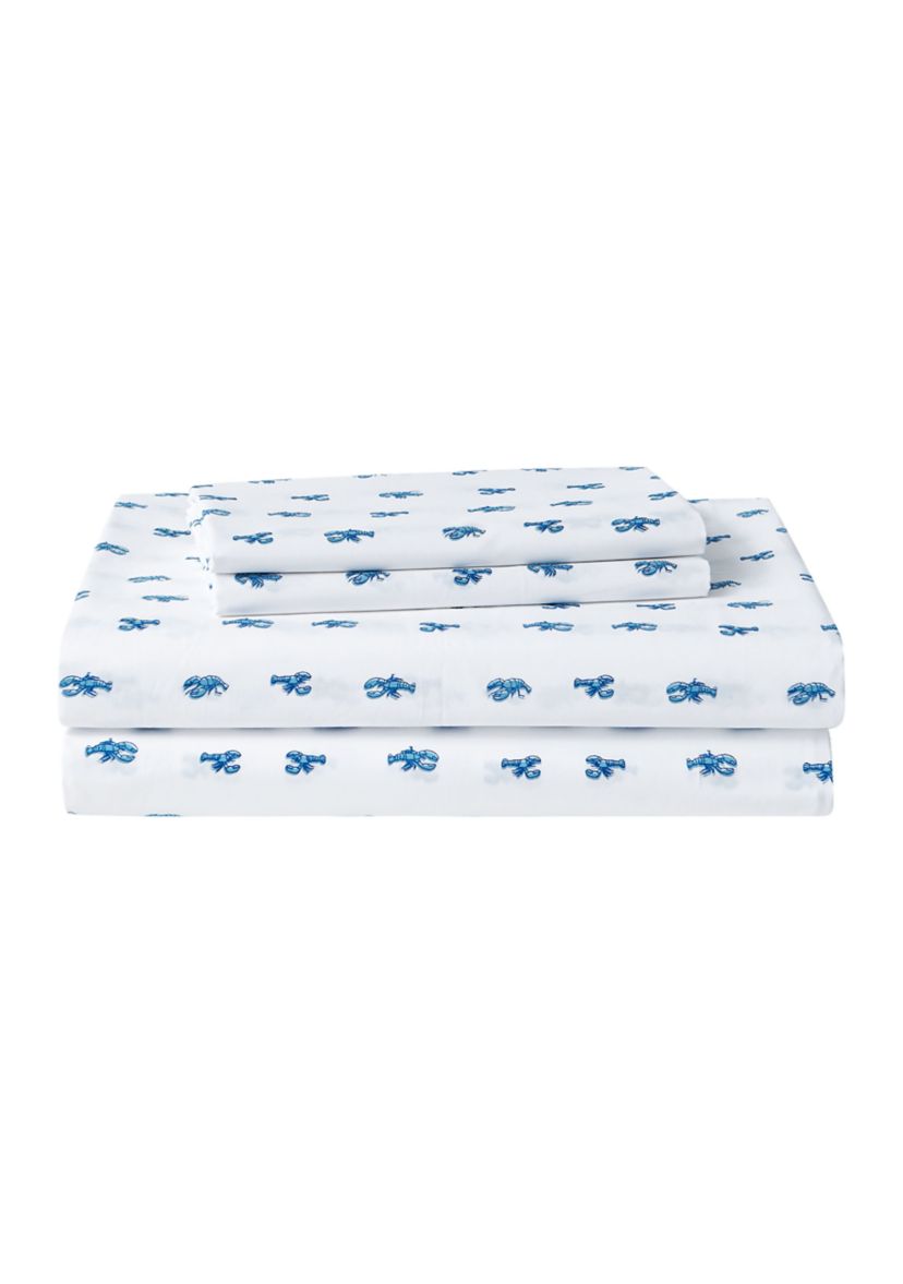 Cloyster 4-Piece Percale Cotton Sheet Set