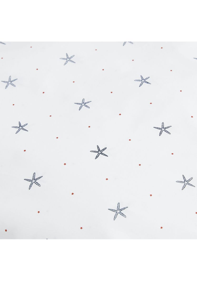 Star Spangled Coastal 4-Piece Percale Cotton Sheet Set