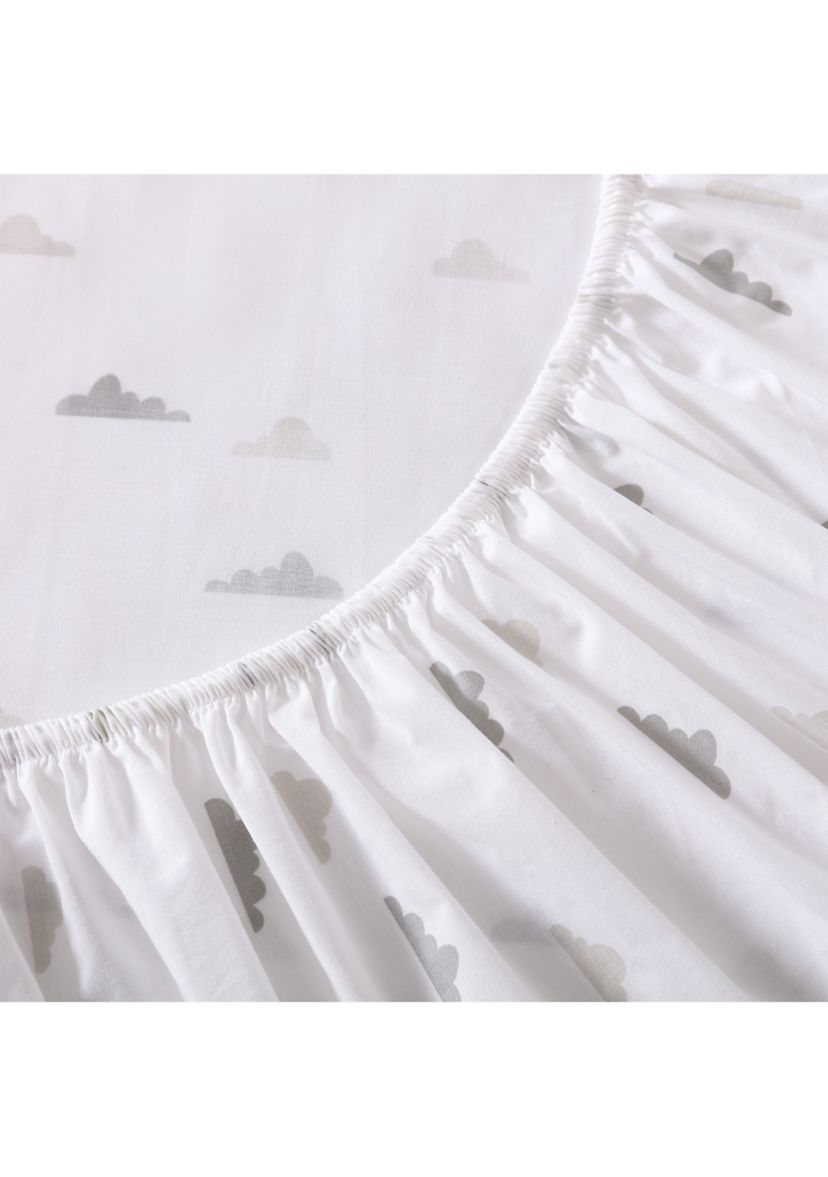 Cloud 3-Piece Percale Cotton Sheet Set