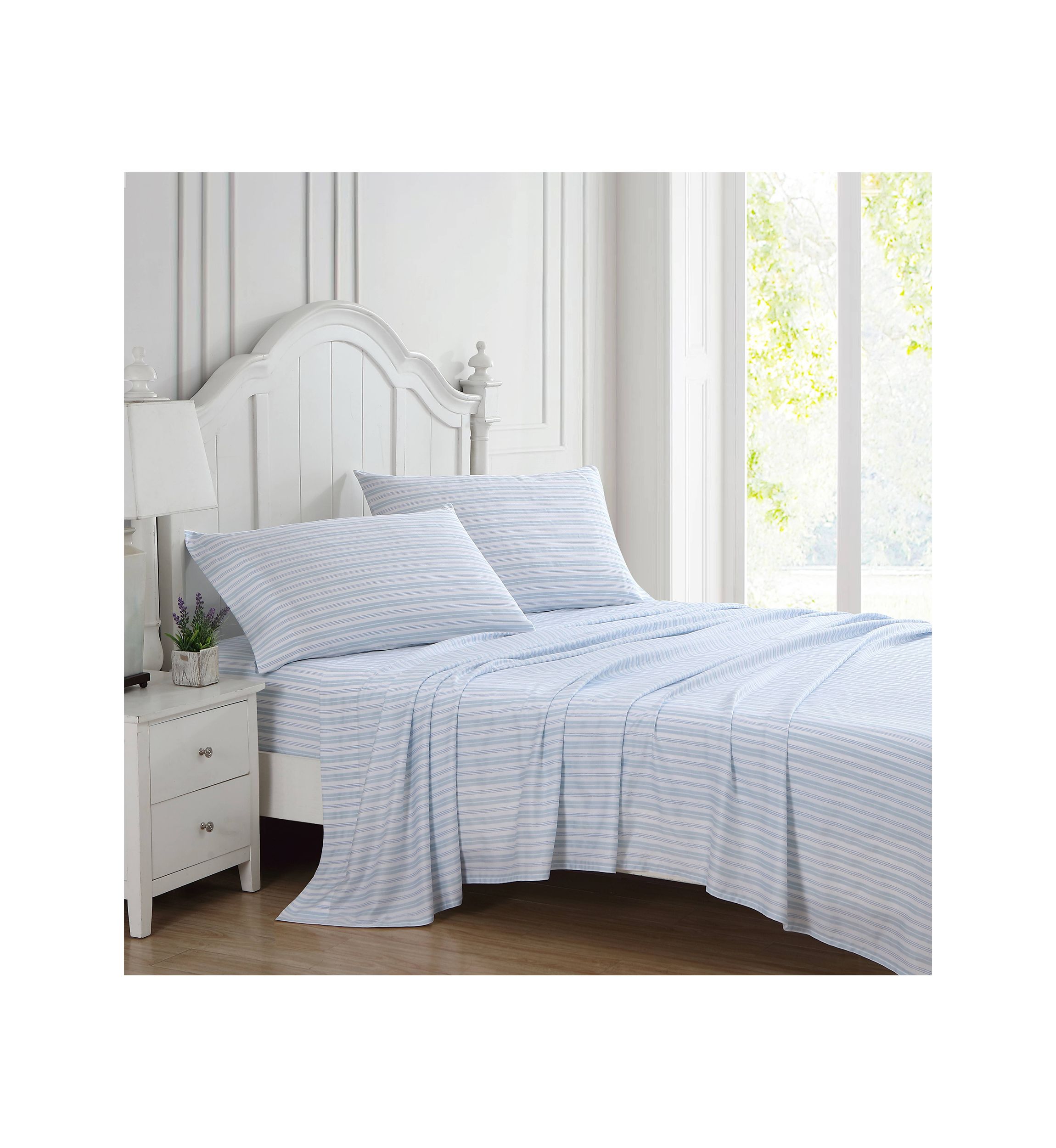 Fern 4-Piece Cotton Sheet Set