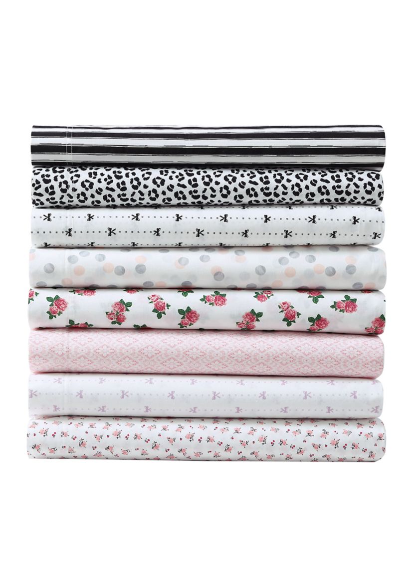Baby Buds 100% Cotton Percale- 4 Piece- Sheet Set