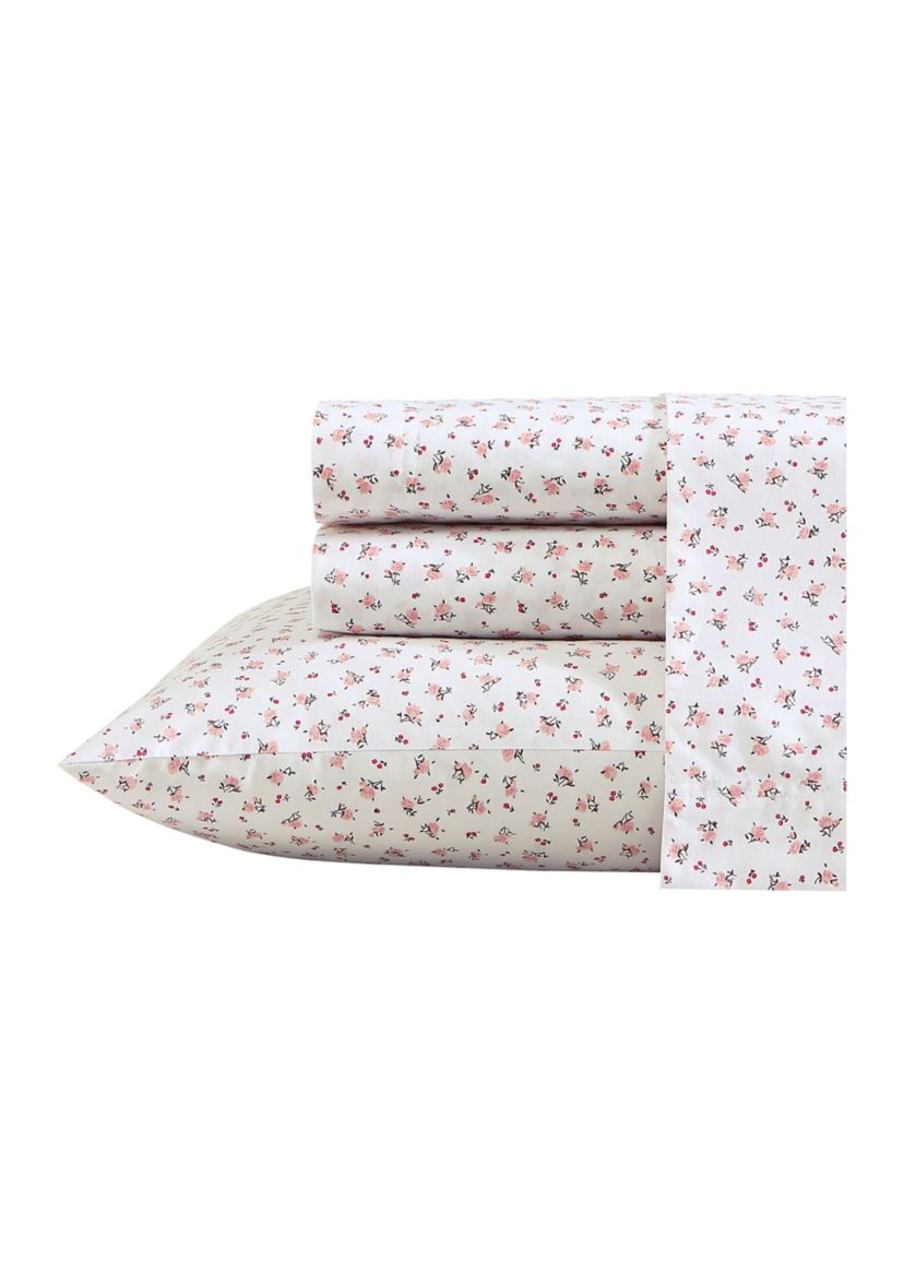 Baby Buds 100% Cotton Percale- 4 Piece- Sheet Set