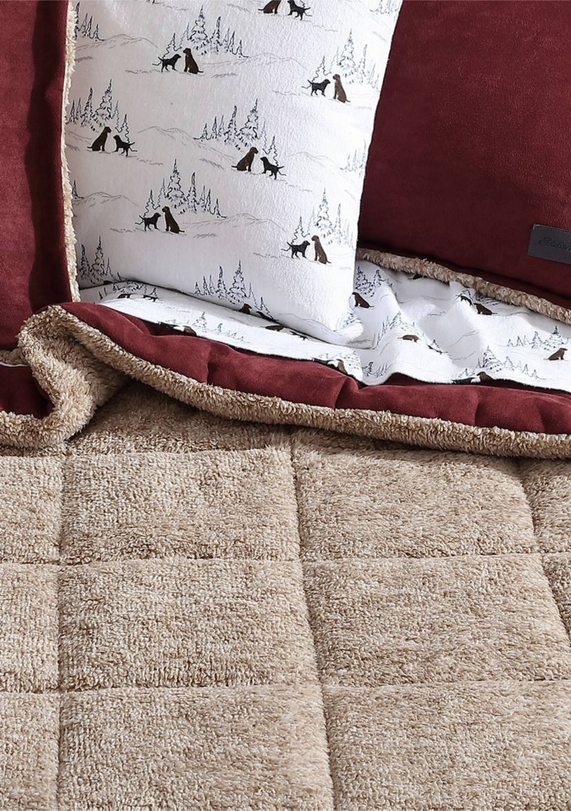 Sherwood Micro Suede 3 Piece Comforter Bedding Set