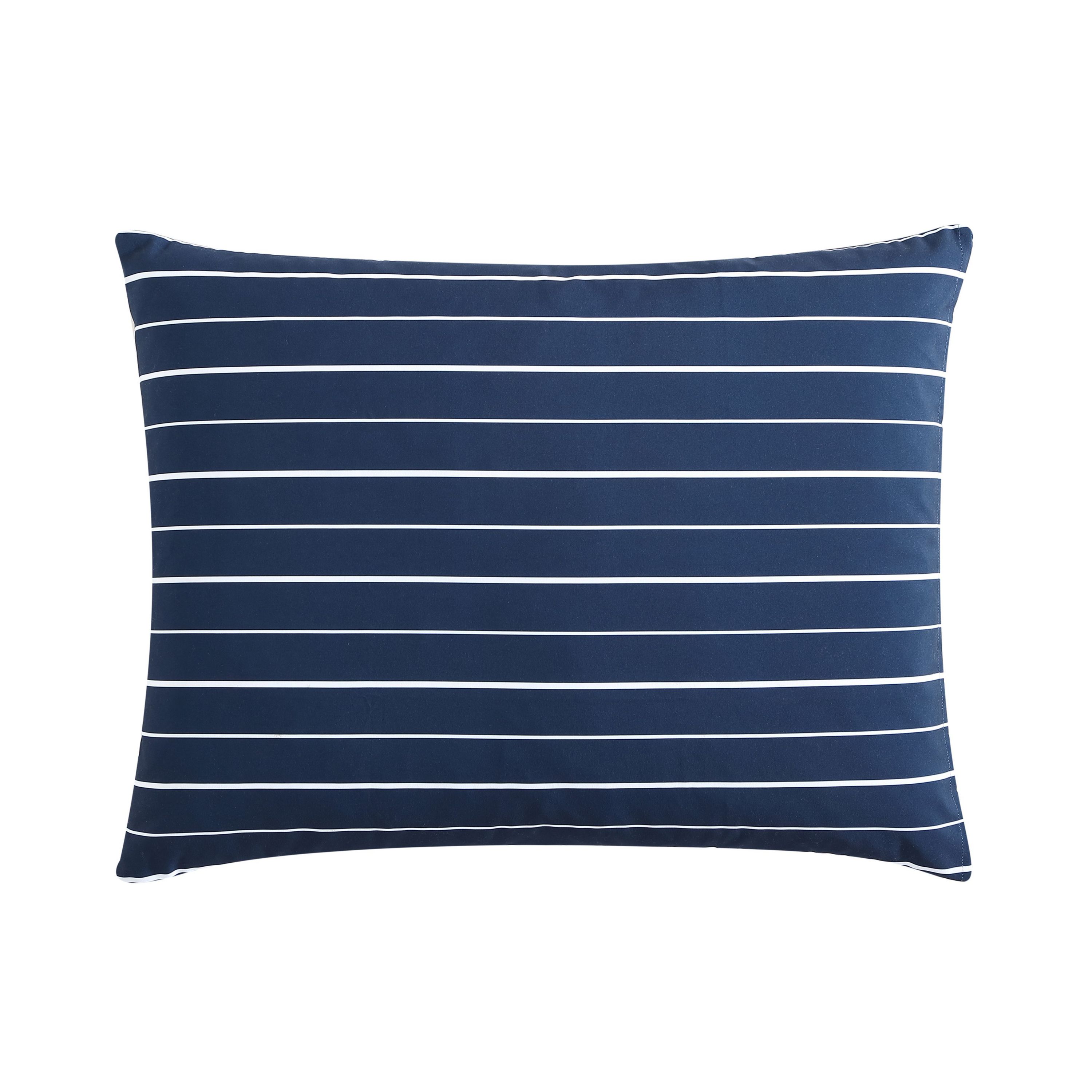 Longdale Solid Stripe Soft Microfiber- 2 Piece- Comforter Bedding Set