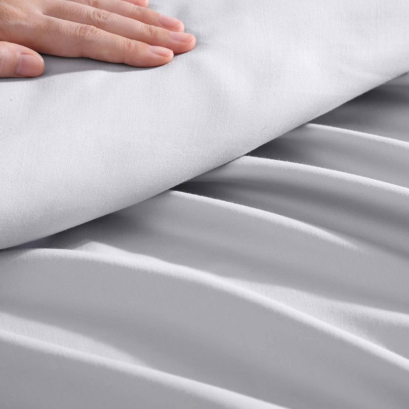 Solid T1000 Sheet Set Bonus Cotton Blend T1000 Sateen- 6 Piece- Sheet Set